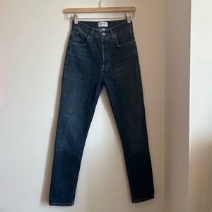 Agolde High Rise Skinny Jeans